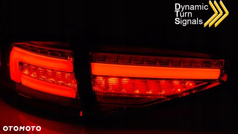 Lampy tyl Tuning Led Bar Diodowe DTS Dynamiczne Audi A4 b8 8k Lift 2011- - 5