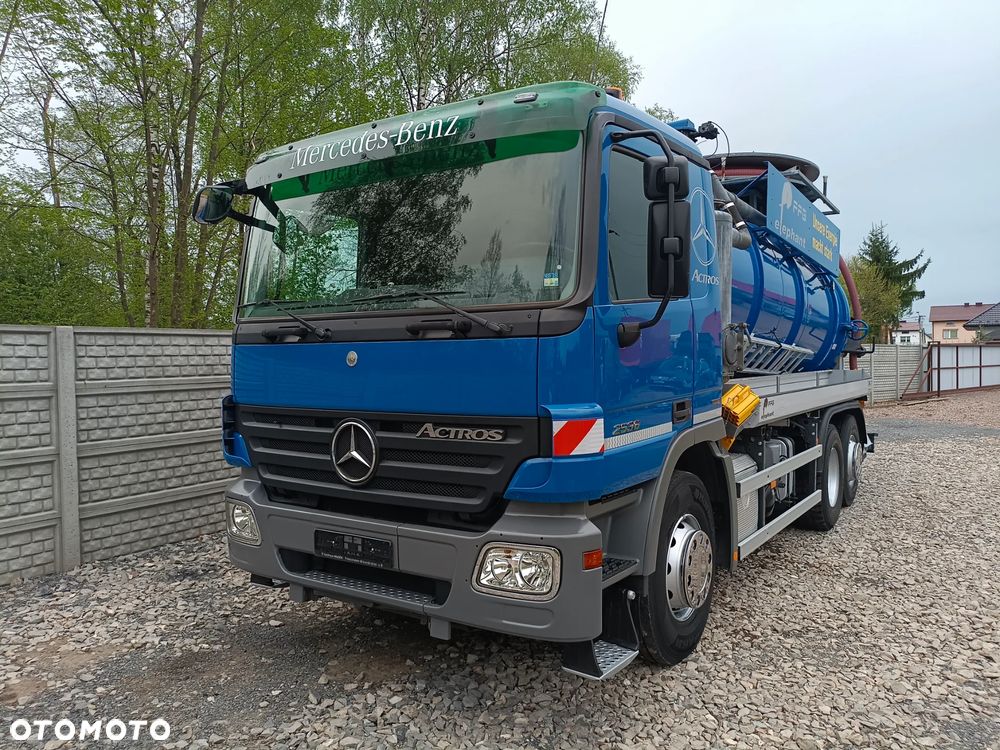 Mercedes-Benz ACTROS 2536 6x2* ASENIZACYJNY* 13000L* FFG elephant* Specjalny do ŚCIEKÓW I OSADÓW* WYJĄTKOWO ZADBANY* z NIEMIEC - 16