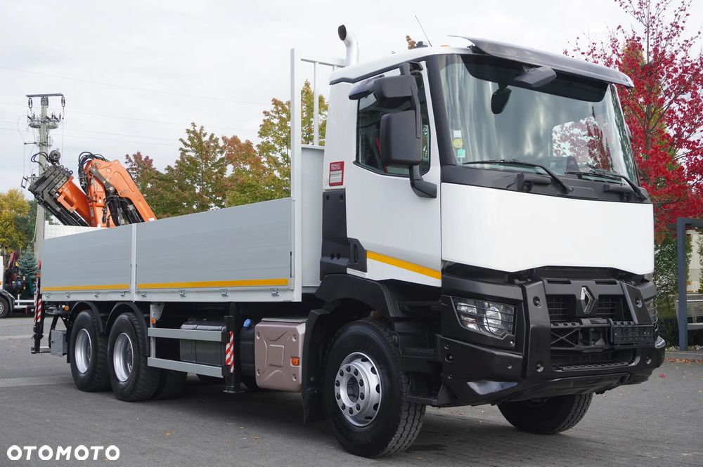 Renault C380 Comfort 6x4 / HDS Atlas 172.3E / Zasięg 12.3 m / Udźwig 6.1 t / Burtowy 17 EPAL - 11
