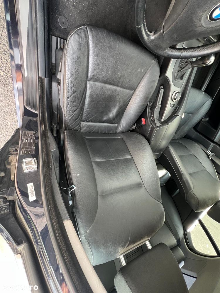 E60 Bmw fotele sedan skóra czarna elektryka pamięć grzane Europa Bdb stan ! - 1