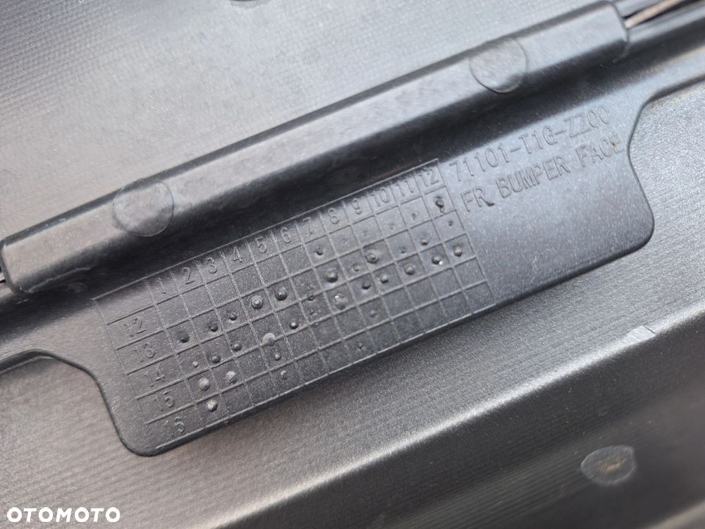 HONDA CR-V IV 12-14 KOLOR: NH737M NIE KLEJONY! ZDERZAK PRZÓD PRZEDNI ORYG HONDA 71101-T1G-ZZ00 WYSYŁKA 24H - 14