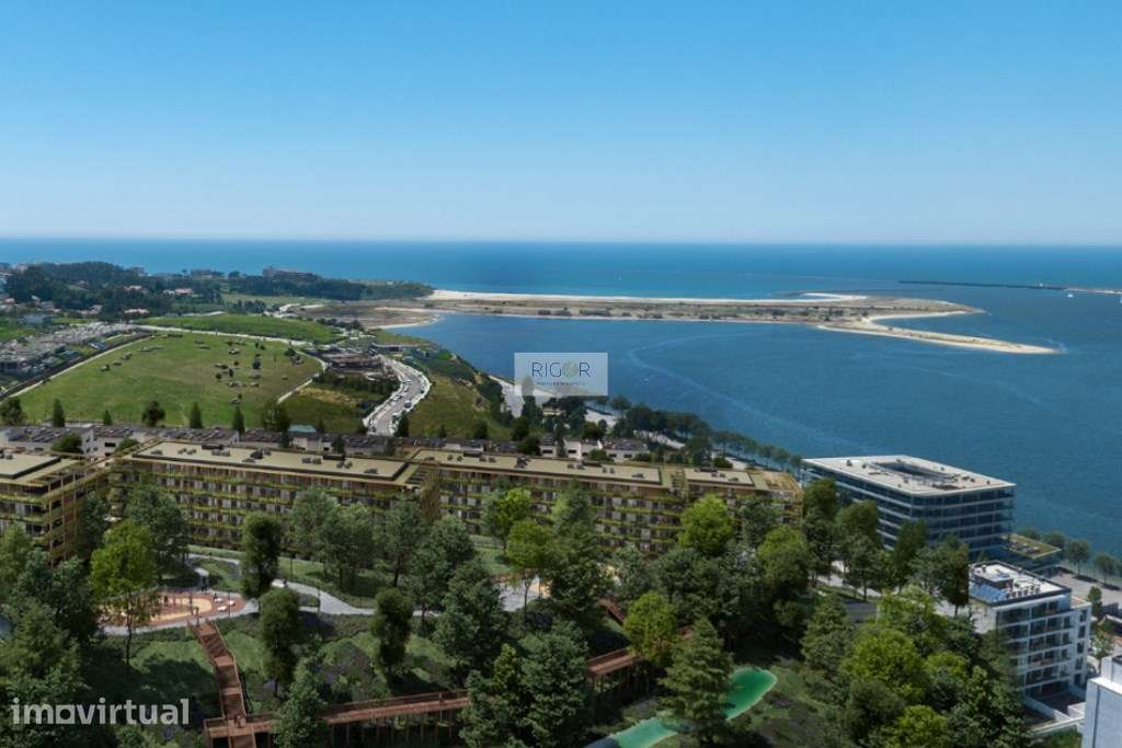Apartamento T4 com terraço em construção à marina da Afurada - Grande imagem: 2/10