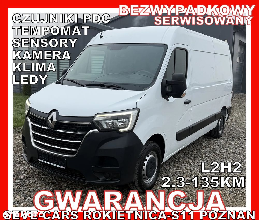 Renault MASTER L2H2 GWARANCJA, klima, navi, kamera, tempomat, sensory, pdc tył, ledy - 1
