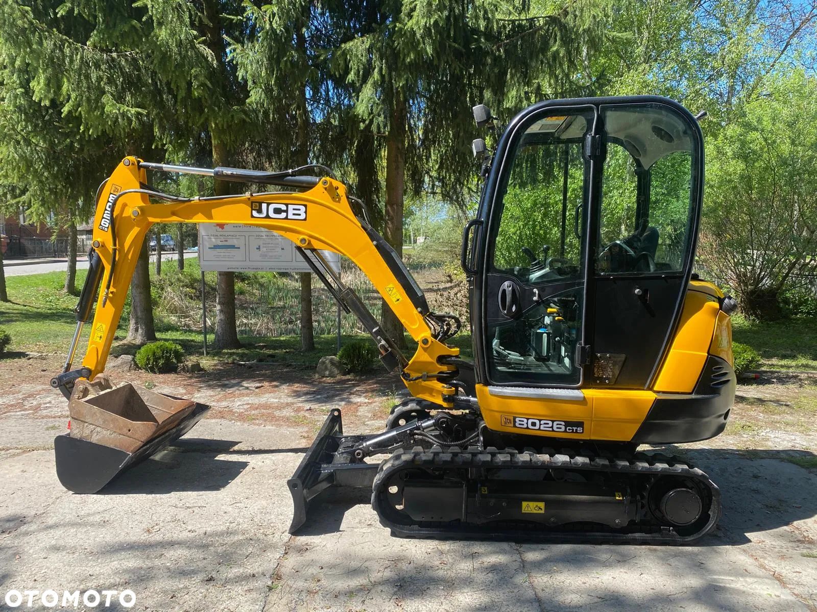 JCB 8026 | 2019r | 2553mtg | super stan | FV - 1