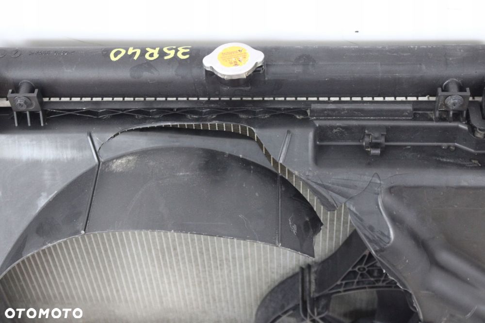 NISSAN NAVARA D40 PATHFINDER R51 05R- 2.5 DCI KOMPLET CHŁODNIC WENTYLATOR - 9