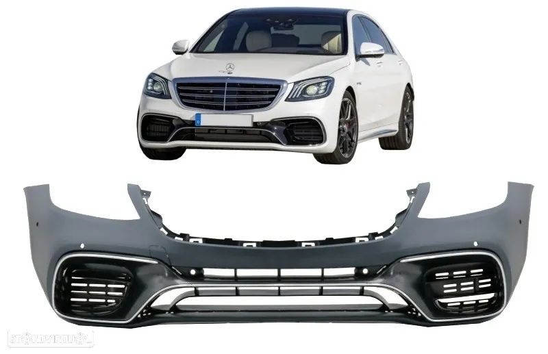 Para-choques Mercedes S W222 (2017 a 2020) Look S63 - 9