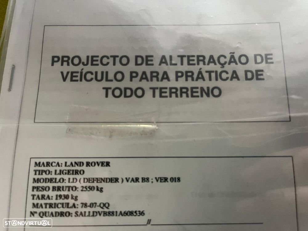 Land Rover Defender 90 2.5 TD5 Metal Top - 19