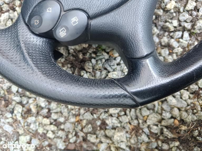 MERCEDES W209 CLK W211 LIFT W219 CLS KIEROWNICA AMG CZARNA SKÓRZANA ŁOPATKI - 3