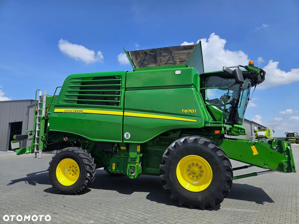 John Deere T670i 2018 Rok, heder 730X, GPS, Najnowsza i Najbogatsza Wersja, Nie Malowany, Stan Idealny - 3