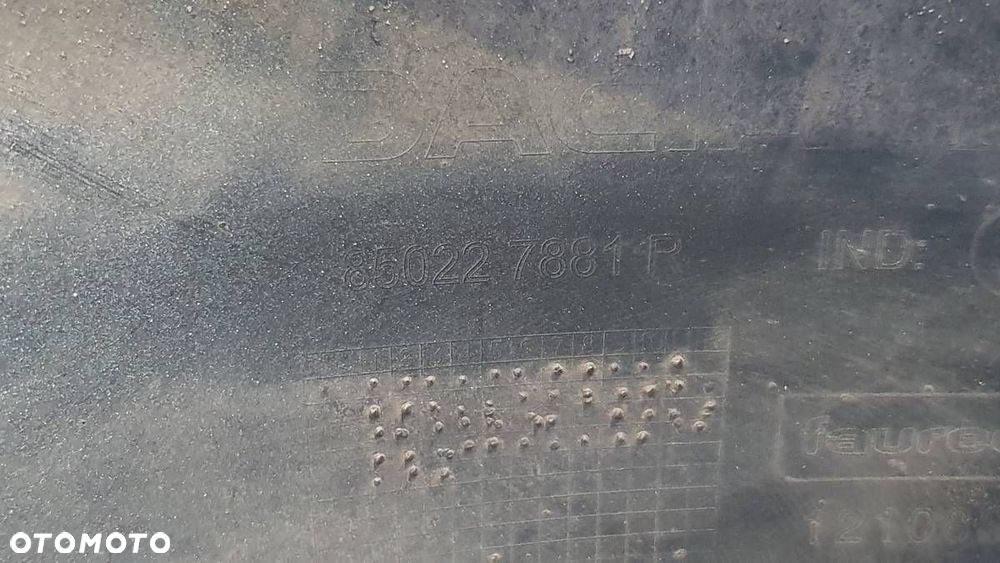 ZDERZAK TYŁ TYLNY DACIA LOGAN II MCV BIAŁY - 13