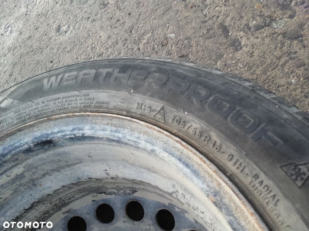 16” - NOKIAN - 205/55 r16 cali - ZIMOWE Opony WEATHERPROOF + Możliwy MONTAŻ !! - 2021 rok - 5