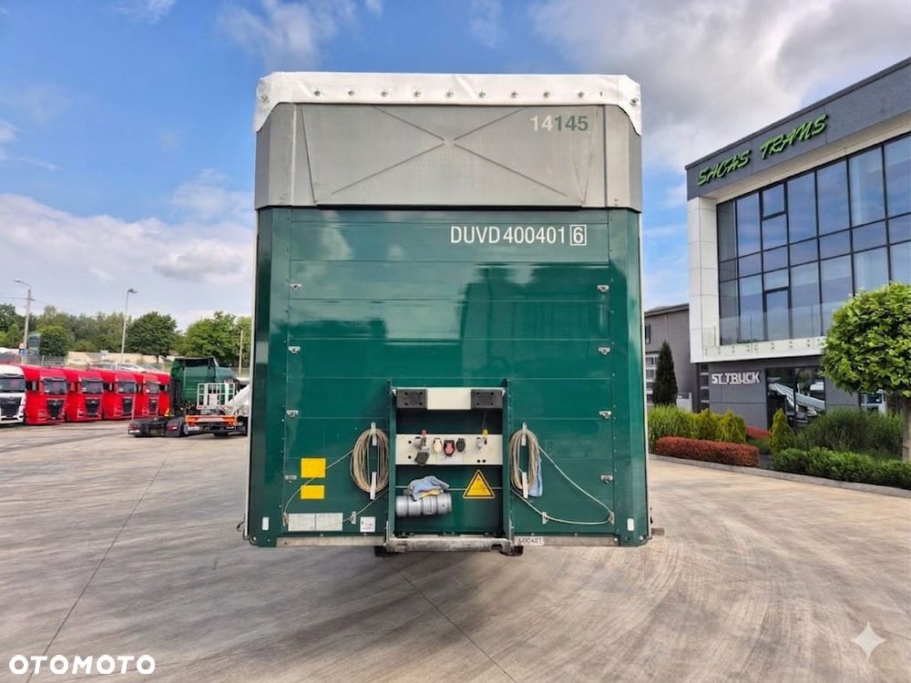 Schmitz Cargobull VARIOS / MEGA / PODNOSZONY DACH / 2 POZIOMY JAZDY / HUCKEPACK - 4