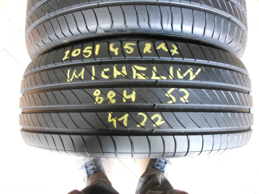 Opony 205/45r17 michelin primacy 4 S2 7,2mm jak nowe lato komplet - 4