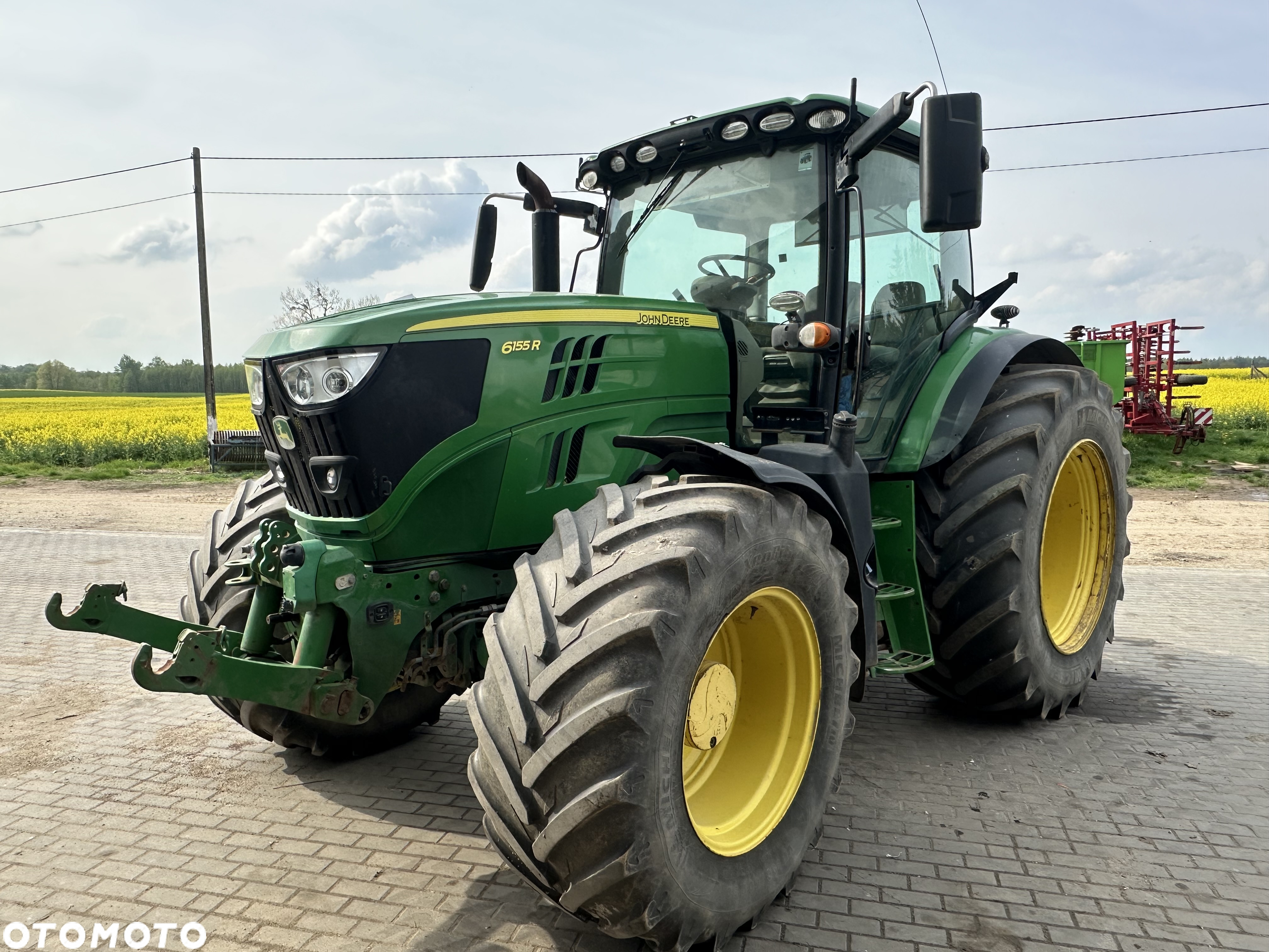 John Deere 6155r GPS aktywacja antena - 4