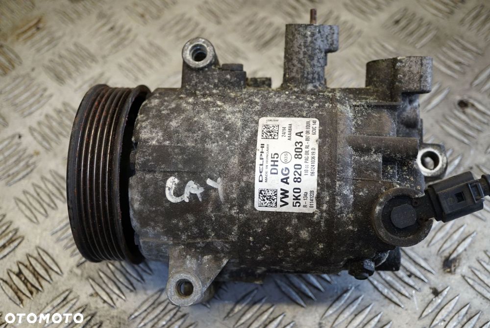 KOMPRESOR KLIMATYZACJI SPRĘŻARKA PASSAT B7 2.0 TDI 5K0820803A VOLKSWAGEN 2010-2014 - 3
