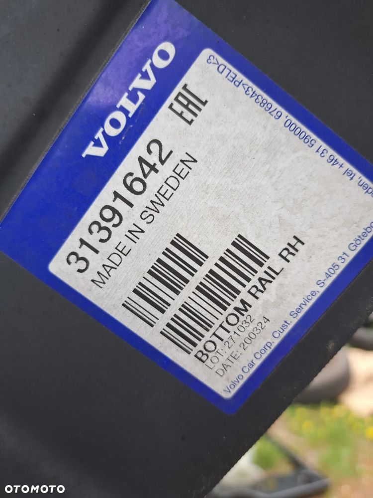 Próg prawy Volvo V40 V-40 II 31391642 2012-2019 - 4