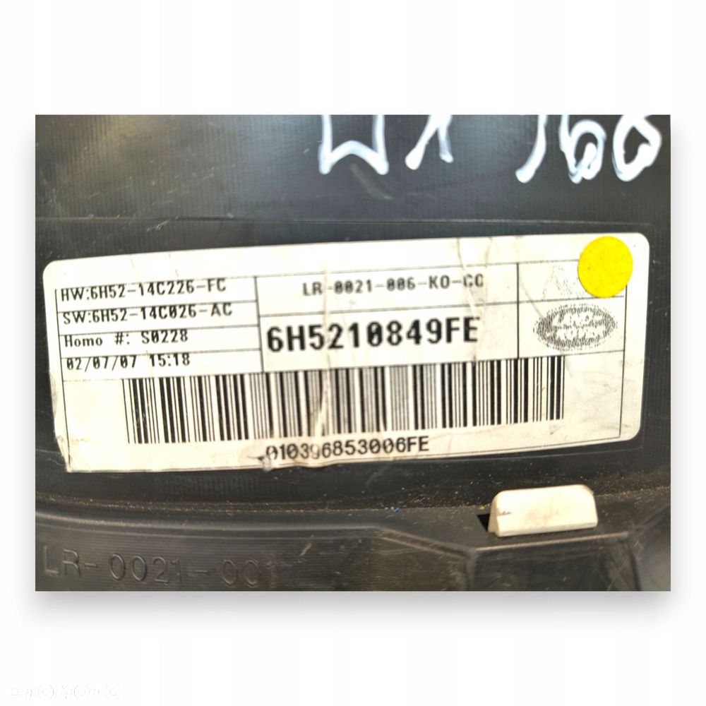 LICZNIK ZEGARY 6H5210849FE Land Rover Freelander II 2.2 TD4 Diesel 340896km - 2