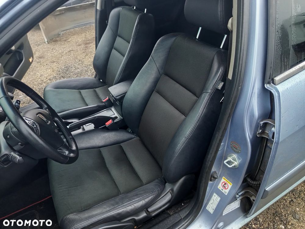 KOMPLET FOTELI HONDA ACCORD VII 02-08 SKÓRA MATERIAŁ PÓŁSKÓRA - 1