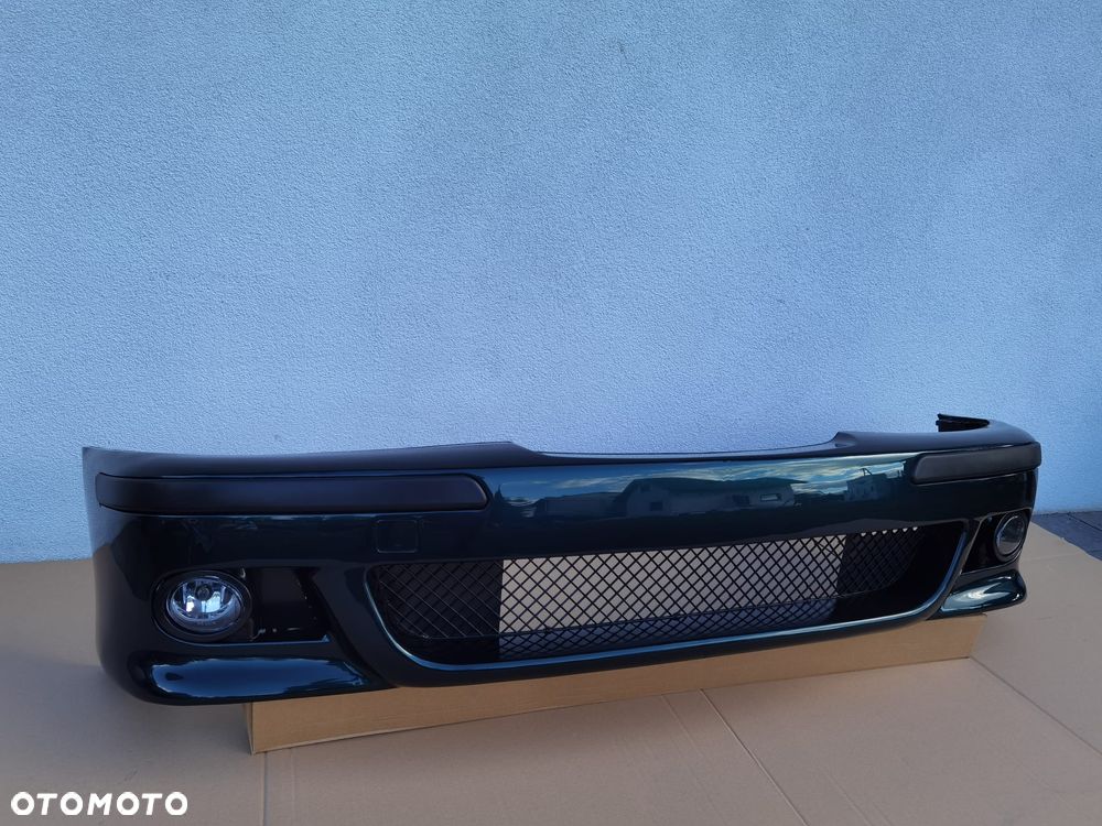 ZDERZAK BMW E39 M PAKIET OXFORDGRUEN 324 PRZEDNI PRZÓD ORYGINALNY WYSYŁKA BDB - 2