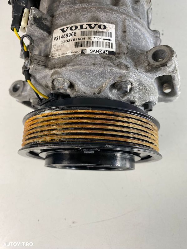 Compresor de clima Volvo XC60 V60 S60 XC40 XC90 V90 31469968 36010254 - 5