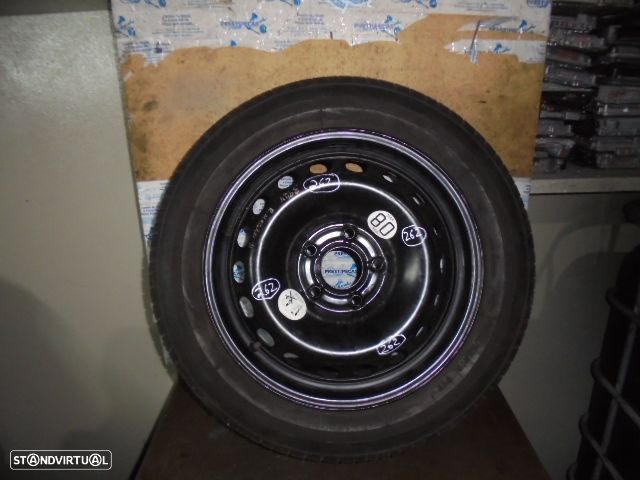 Roda Suplente RODS262 RENAULT MEGANE 3 SPORT TOURIER  2010 1.5Dci 110CV 5P CINZA 65.8MM 5X115 205/55/16 ET47 - 1