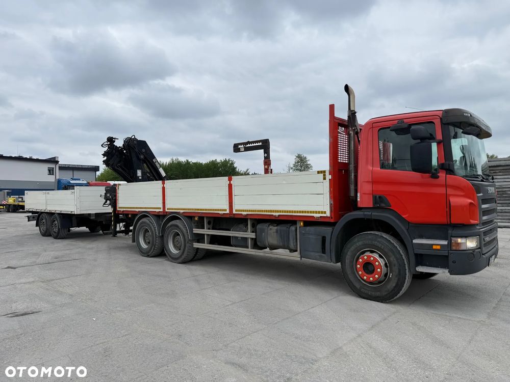 Scania P360 ZESTAW / 6x4 / HIAB 211 / Stan NOWY / - 7