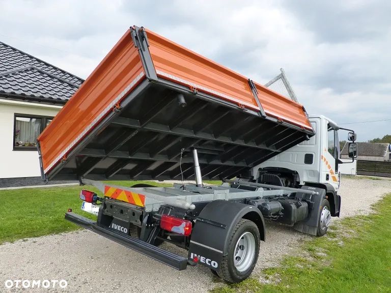 Iveco EUROCARGO 120E18 NOWA 3- STRONNA WYWROTKA /  KIPER /DMC 12.000 KG /STARE TACHO / BLOKADA MOSTU /ŁAD. 7200 KG SUPER STAN - 14