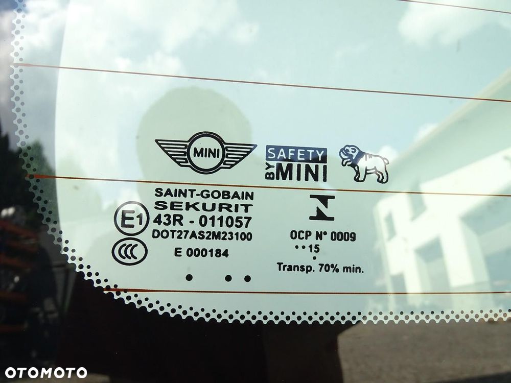 KLAPA TYŁ TYLNA BAGAŻNIKA + SZYBA PEPPER WHITE 850 MINI COOPER ONE F56 - 14