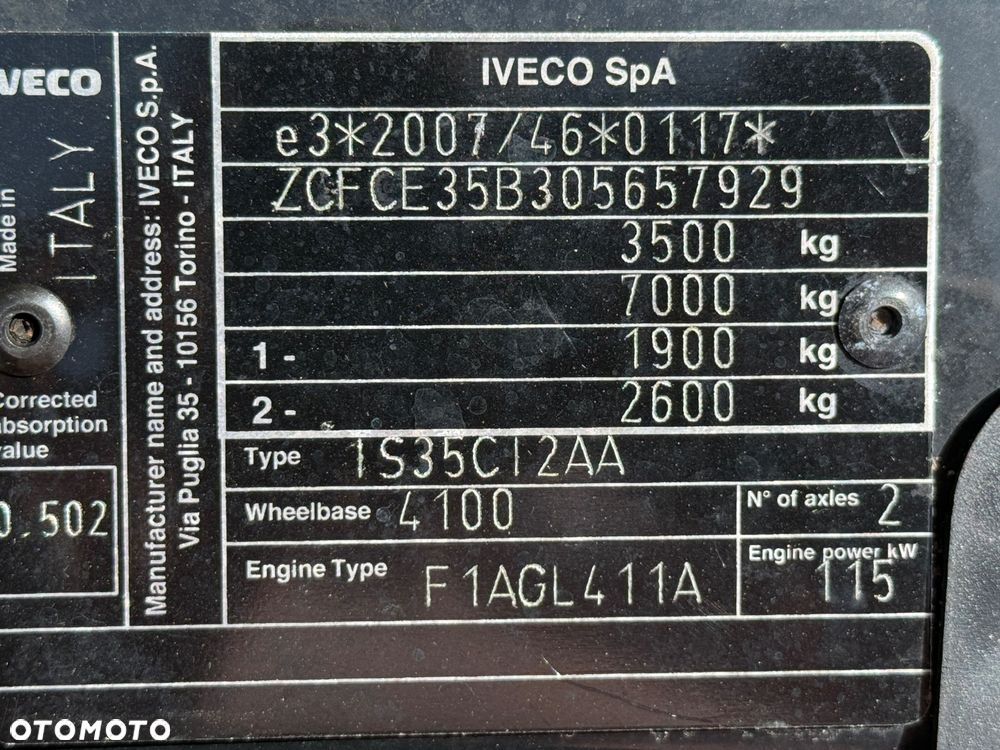 Iveco DAILY 35C16/Najnowszy model/Bliźniak/Kontener/Klima/Kamera/Asystenci jazdy/Virtual Cockpit/Serwis IVECO/ - 38