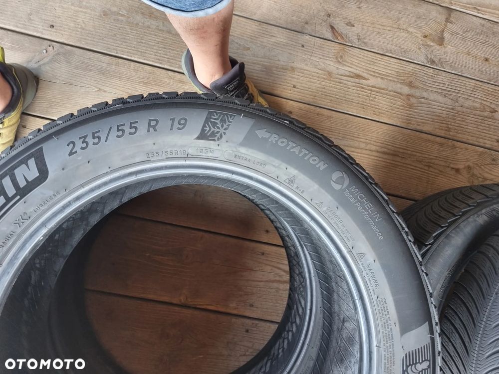 OPONY MICHELIN PILOT ALPIN 5 SUV 235/55R19 105V,XL 2024r 2x6,6mm bdb stan - 8