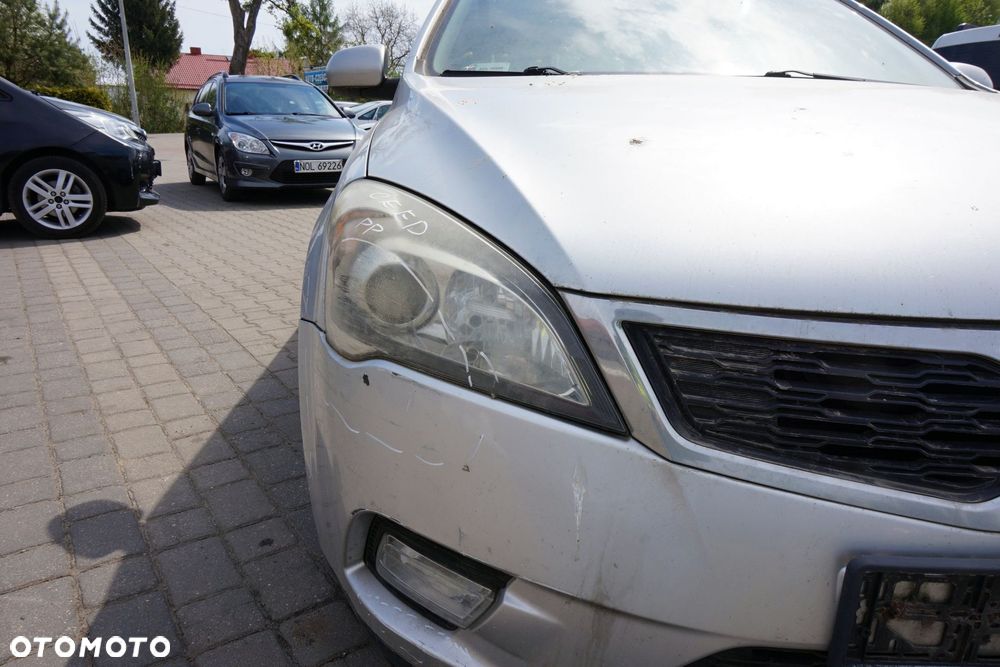 MASKA ZDERZAK BŁOTNIKI LAMPY CEED I LIFT 9S  KIA 2009-2012 SREBRNY PRZÓD KOMPLETNY - 22
