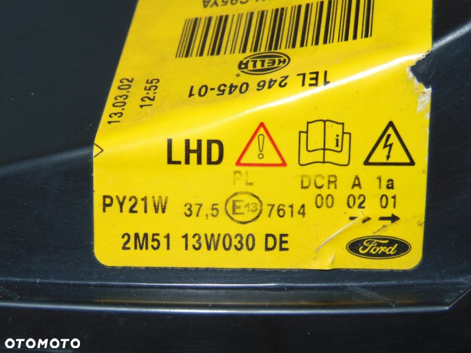 Xenon oryginał lampa przednia przód lewa prawa ksenon Ford Focus 1 I FL lift 01-05r EUROPA - 15