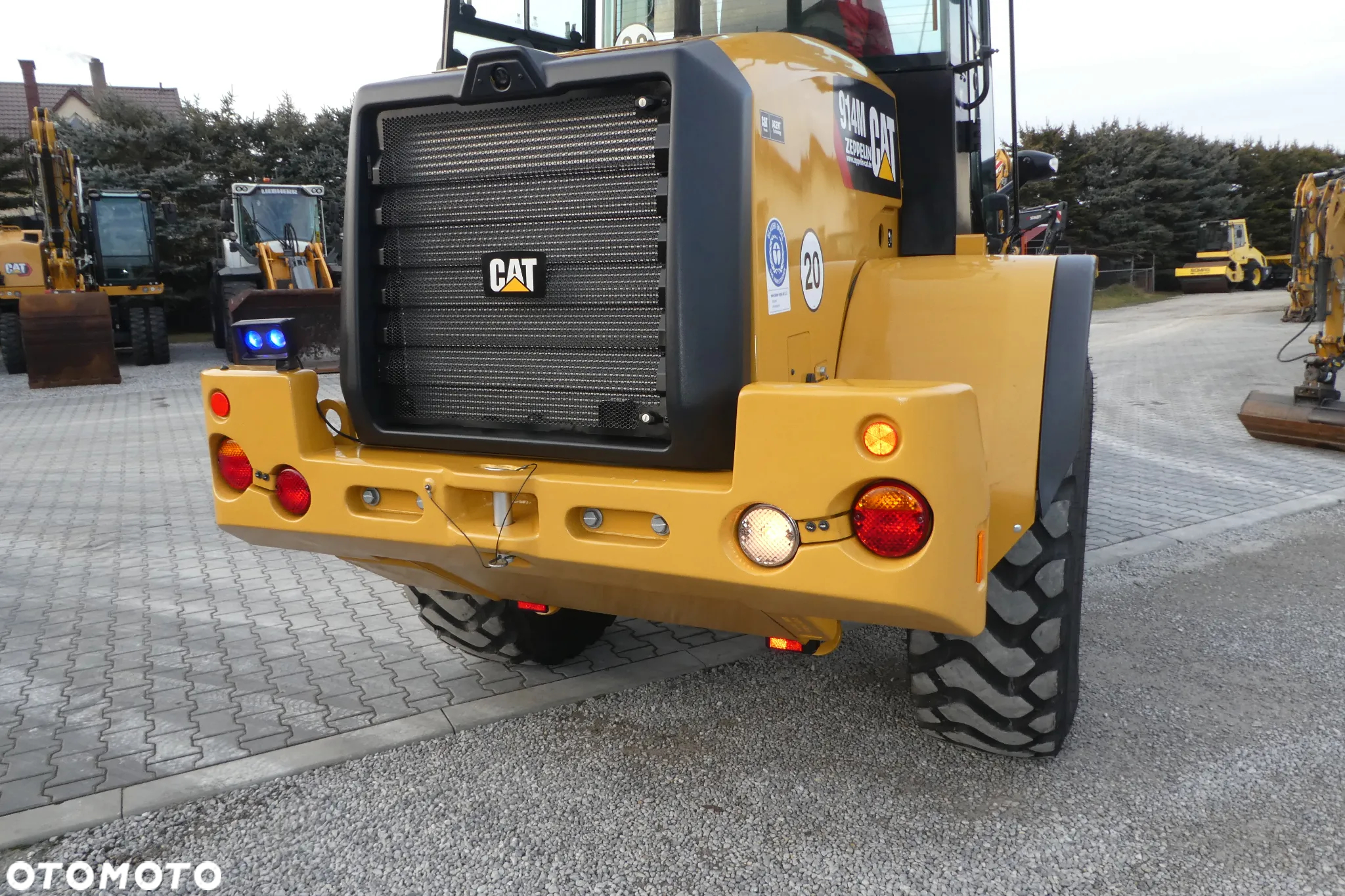 Caterpillar 914M Z NIEMIEC ŁYŻKA WIDŁY - 32