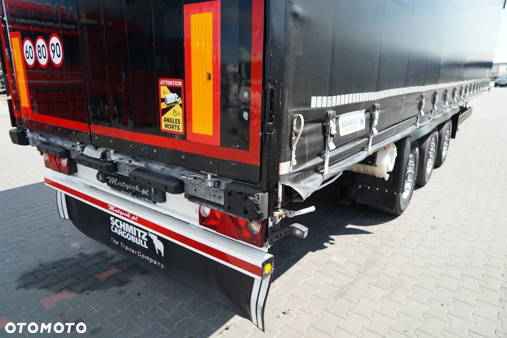 Schmitz Cargobull / FIRANKA / MEGA /  DACH PODNOSZONY / OŚ PODNOSZONA - 13