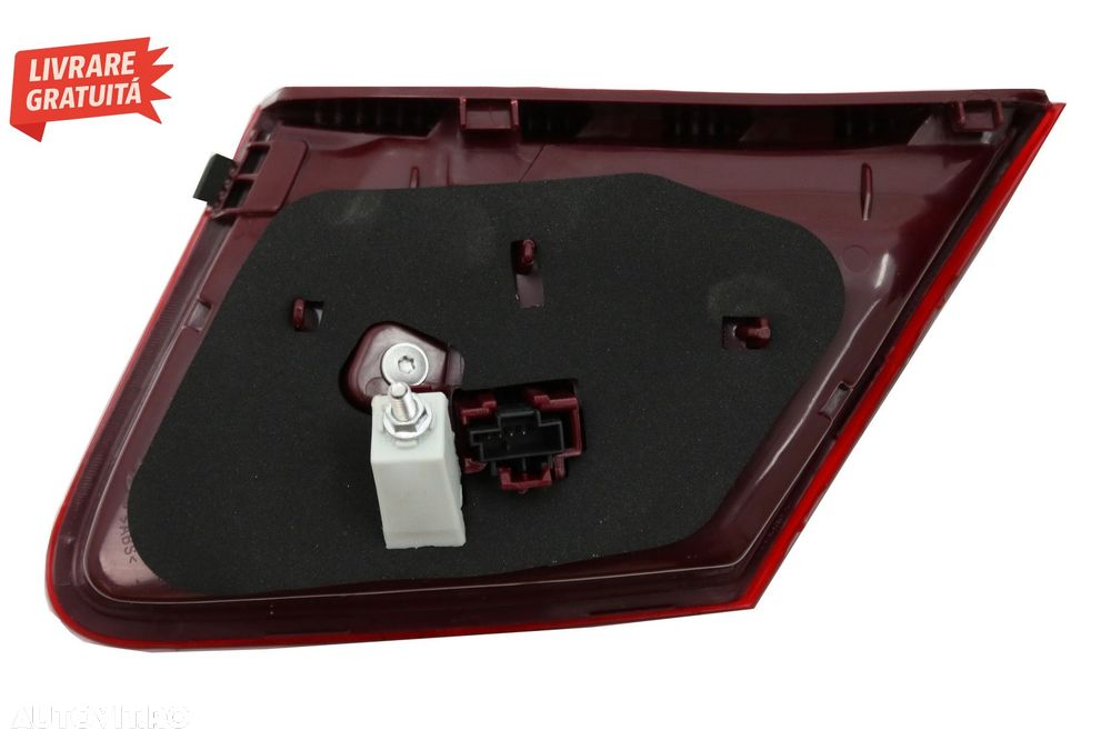 Stopuri LED Mercedes E-Class W212 (2009-2013) Facelift Design Rosu Clar- livrare gratuita - 6