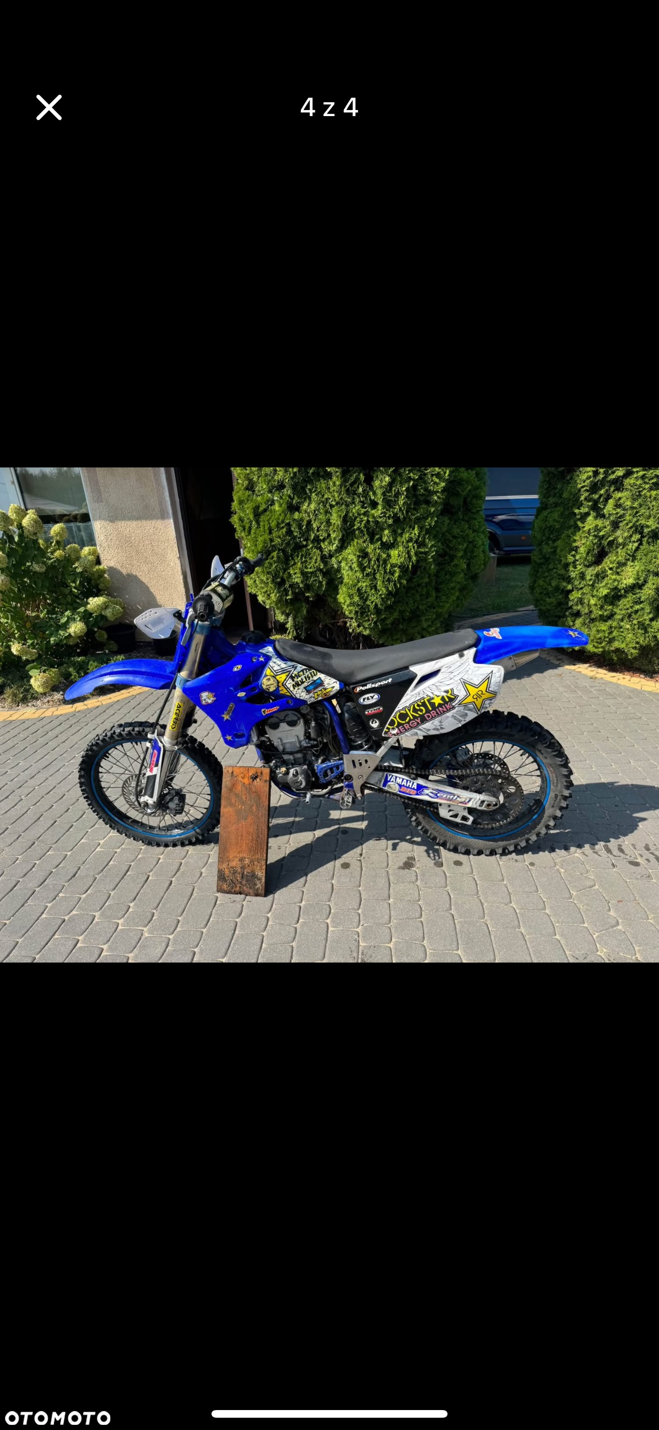 Yamaha YZF - 4