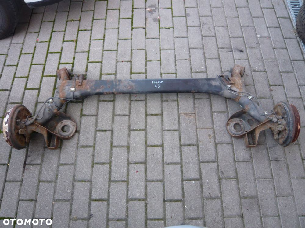 belka zawieszenia tylnego oś wózek sanki komplet seat ibiza 6j - 1