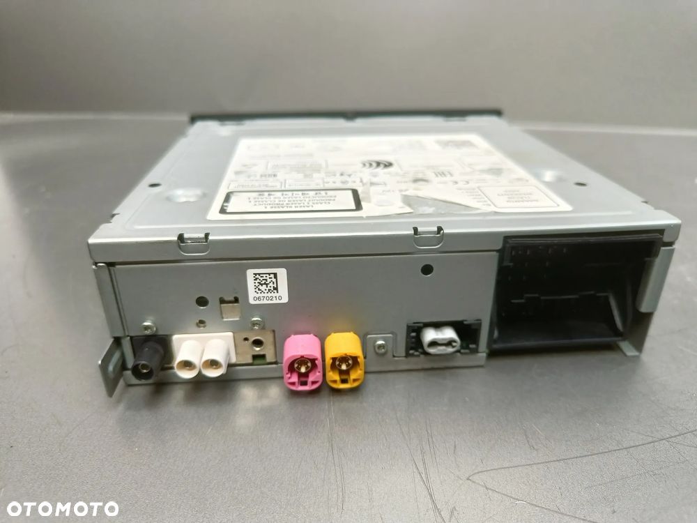 Radio Skoda Fabia 3 III Wyświetlacz Jednostka Czytnik 5Q0035842A 6V0919604 - 12