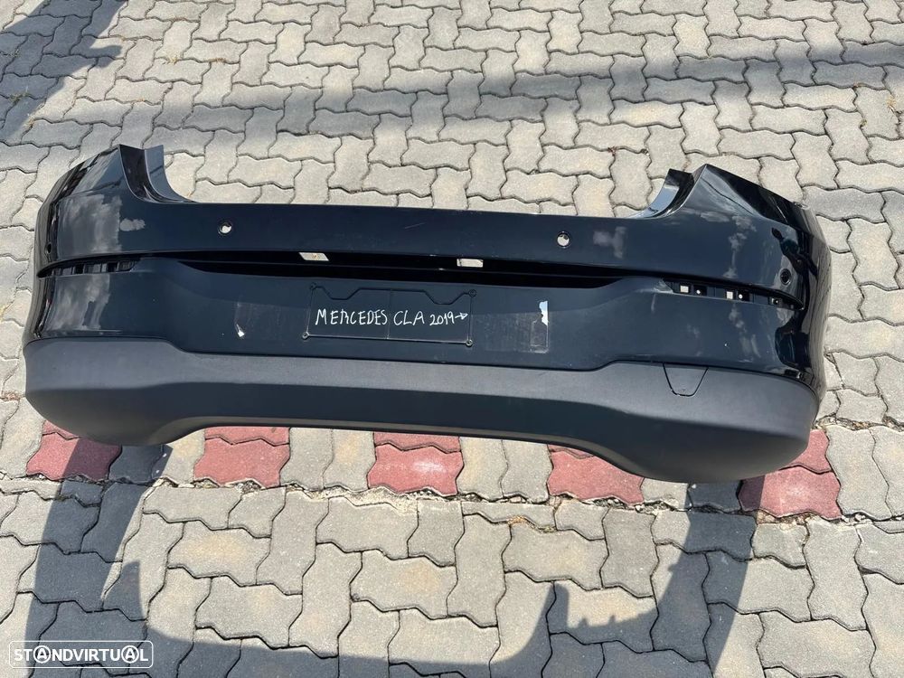Para choques Traseiro + Difusor Ponteira escape CLA AMG 2019 - 3