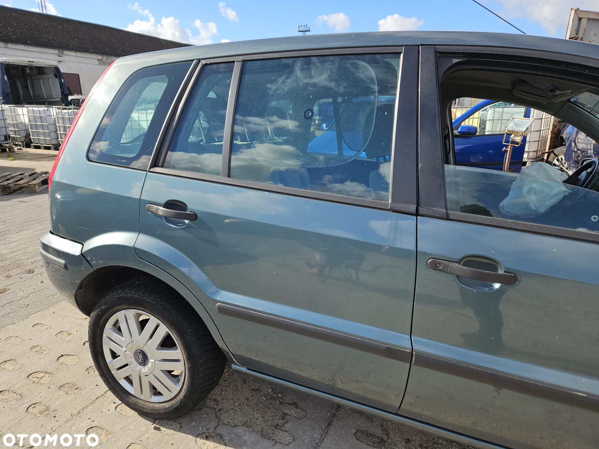 Drzwi lewe prawe przednie tylne Ford Fusion 2003r U2 5d hatchback - 3