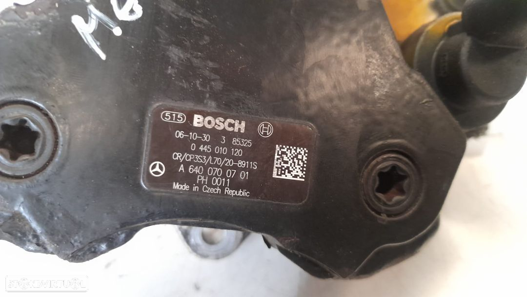 BOMBA INJETORA ALTA PRESSÃO INJECÇÃO 0445010120 SMART FORFOUR 1.5 CDI 95CV 639939 - 6