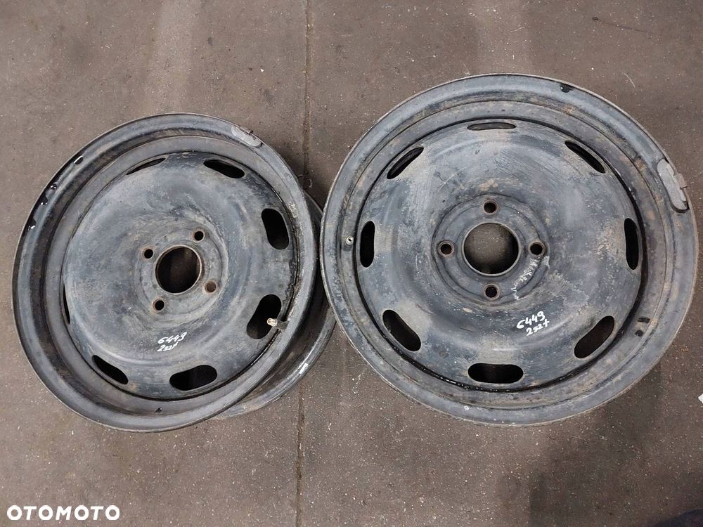 FELGA STALOWA 2 SZT 4x108 6Jx15 ET23 FI65,1 CITROEN BERLINGO I - 1