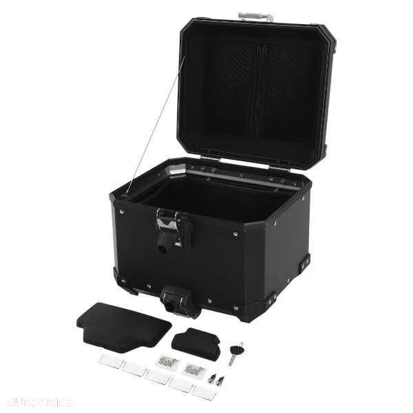 Top Case cutie Aluminiu 38L BMW R1200GS R1250GS F850GS F900GS A2125BLACK Neagra - 5