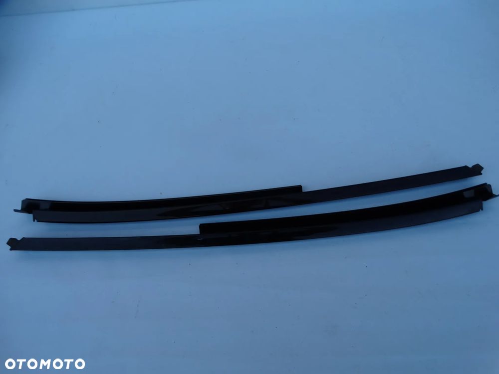LISTWA SZYBY DRZWI LEWA PRAWA BMW E46 CABRIO M-PAKIET SHADOWLINE F-VAT - 1