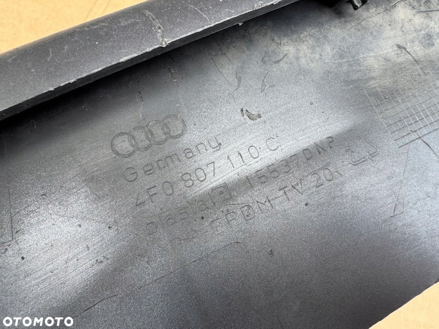 Zderzak SPOILER AUDI A6 C6 4F S-LINE LIFT ORYGINAŁ - 3