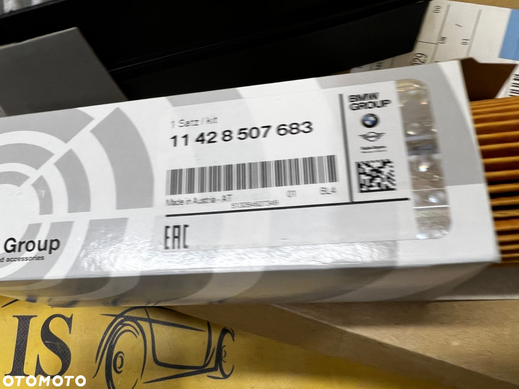 ZESTAW FILTRÓW PRZEGLĄDOWY BMW X5 F15 25d 30d X6 X16 30d 40d NOWY OEM - 5