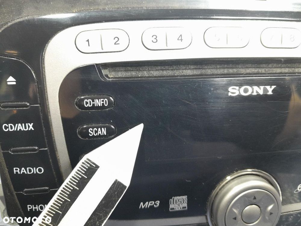 FORD MONDEO MK4 RADIO ODTWARZACZ CD 7S7T-18C939-BE - 5