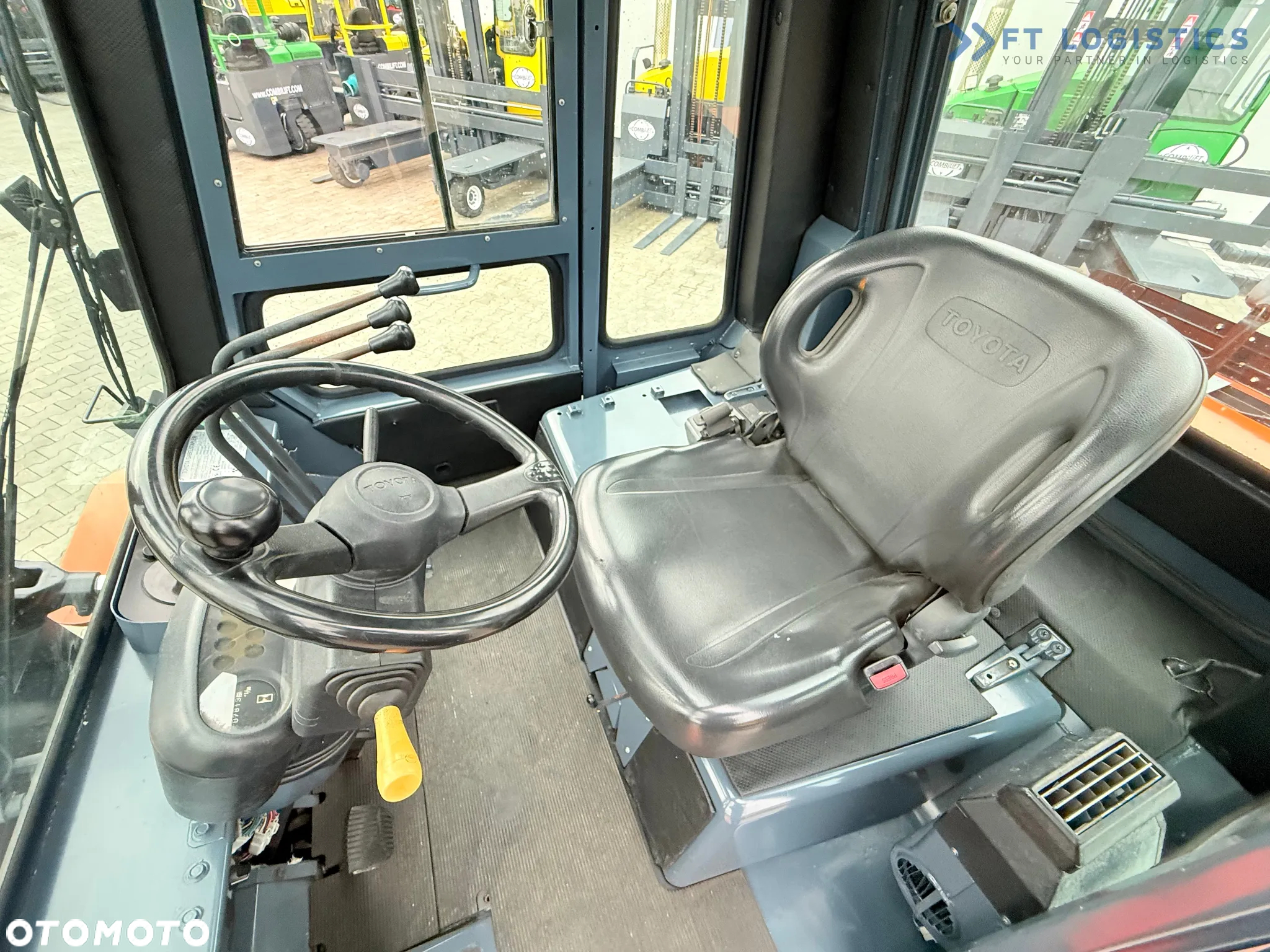 Toyota 60-5FD80 / DIESEL / DUPLEX - 4500MM / NOWE OPONY / KABINA OGRZEWANA / 8 TON / UDT / STAN IDEALNY - 38
