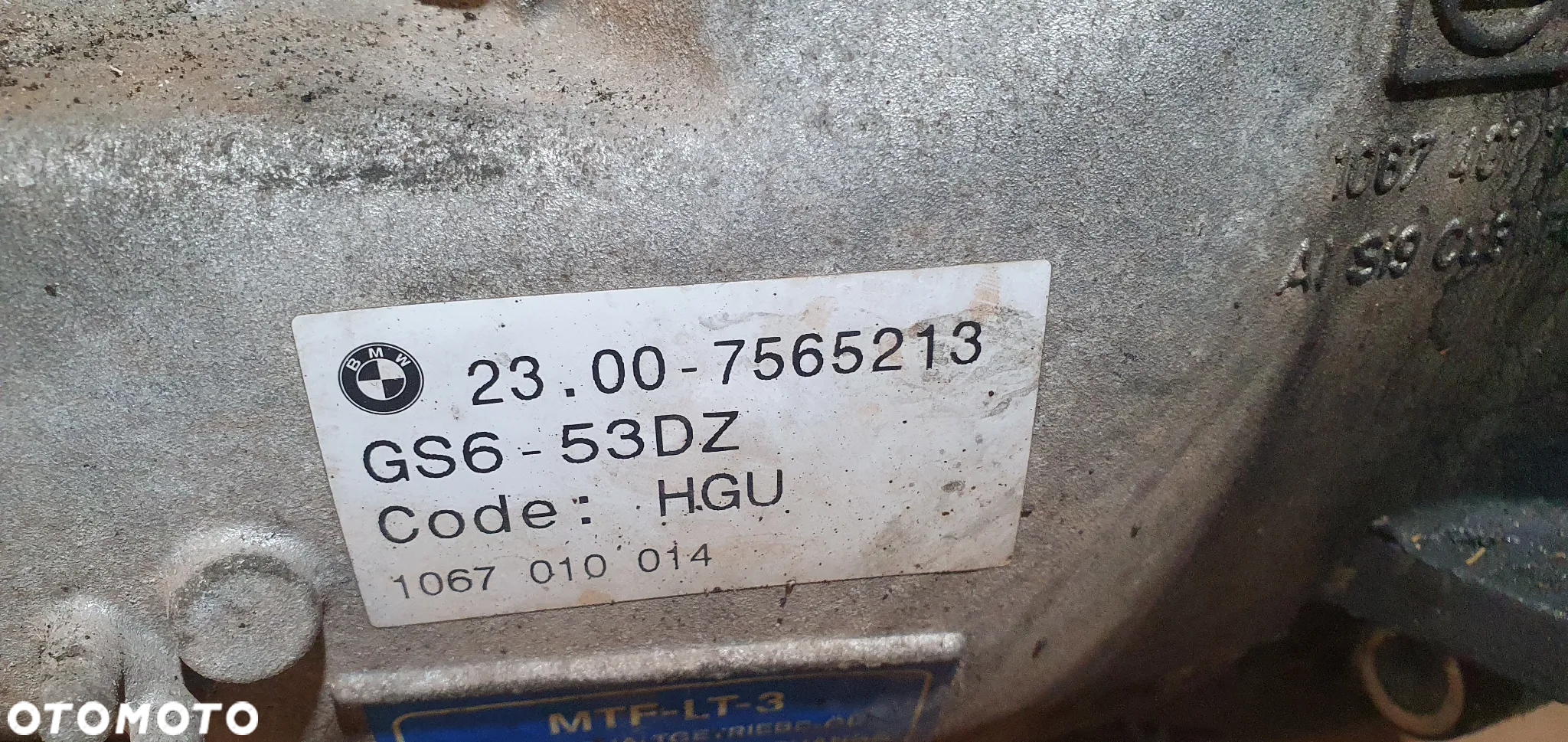 Skrzynia biegów BMW 3 E90 3.0D 7565213 HGU - 7