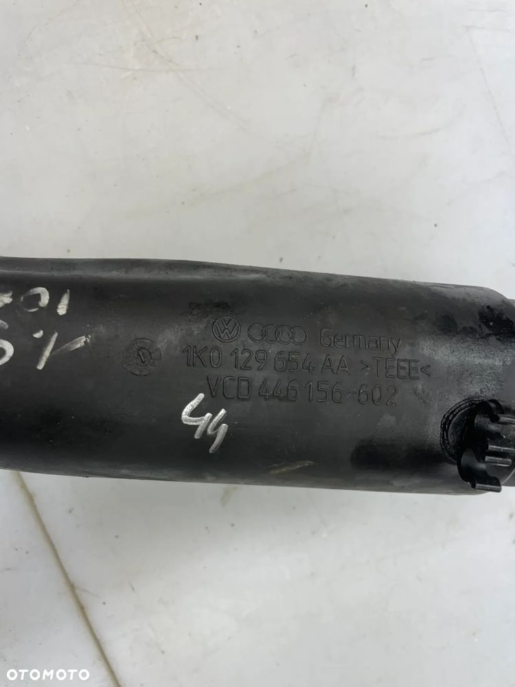 Rura dolot powietrza Audi A3 8P Golf V 1.9 TDI 105KM 1K0129654AA - 2